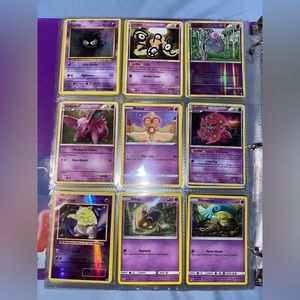 40+ Purple element cards - Pokémon Cards